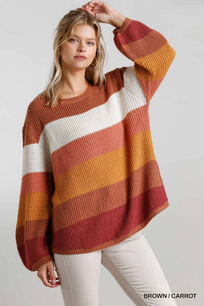 Mauvy Days Sweater - Sunflower Story Boutique