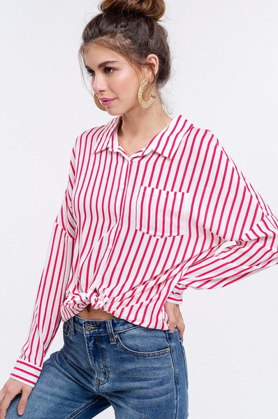 Candy Cane Top - Sunflower Story Boutique