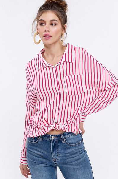 Candy Cane Top - Sunflower Story Boutique