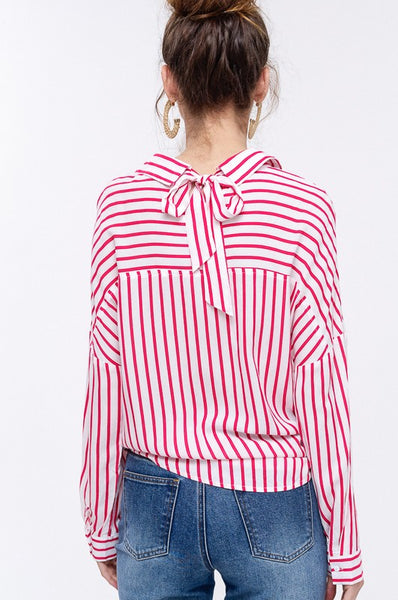 Candy Cane Top - Sunflower Story Boutique