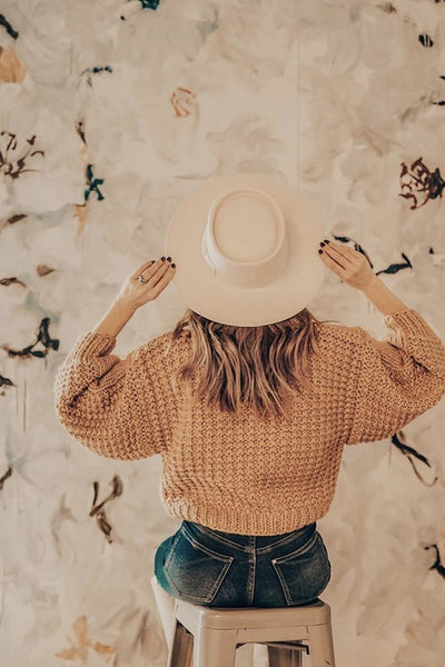 Winslow Hat (Ivory) - Sunflower Story Boutique