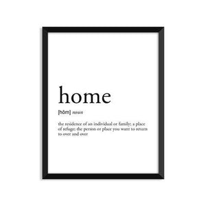 Home - Everyday Art Print - Sunflower Story Boutique
