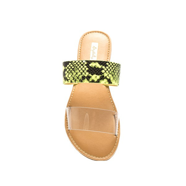 City Nights Clear Sandals - Sunflower Story Boutique