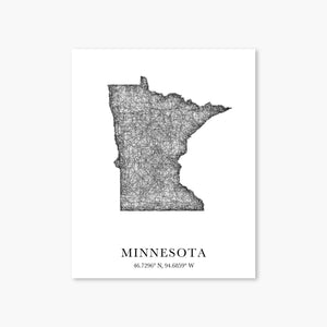 Minnesota - Everyday Art Print - Sunflower Story Boutique
