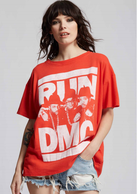 RUN DMC Oversized Tee - Sunflower Story Boutique