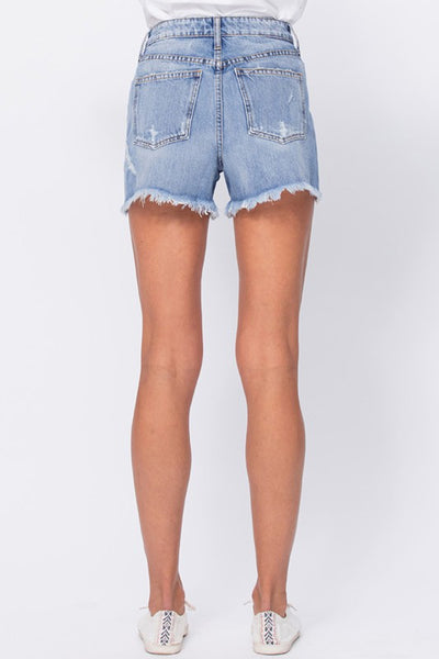 Criss-Cross Shorts - Sunflower Story Boutique