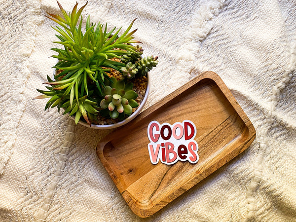 Good Vibes Sticker - Sunflower Story Boutique