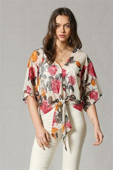 Floral Bouquet Top - Sunflower Story Boutique