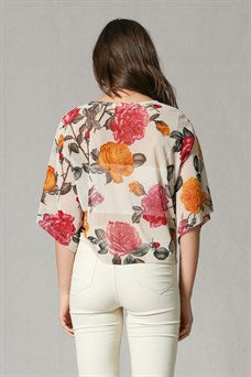 Floral Bouquet Top - Sunflower Story Boutique