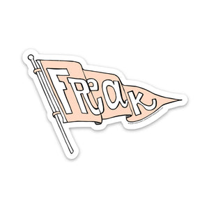 FREAK FLAG STICKER - Sunflower Story Boutique