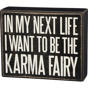 Karma Fairy Sign - Sunflower Story Boutique