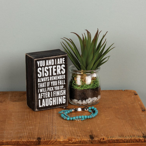 Sisters Always Sign - Sunflower Story Boutique
