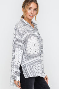 White Flag Top - Sunflower Story Boutique