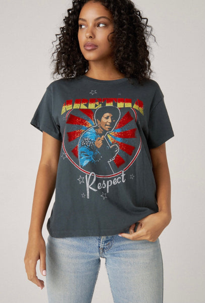 Aretha Graphic Tee - Sunflower Story Boutique