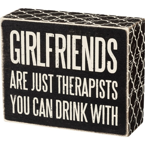 Girlfriends Sign - Sunflower Story Boutique