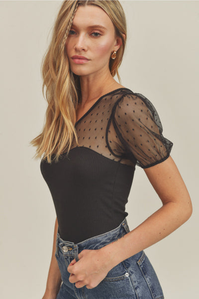 Pick Me Top (Black) - Sunflower Story Boutique