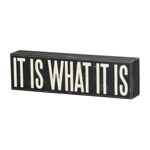 What It is Sign - Sunflower Story Boutique