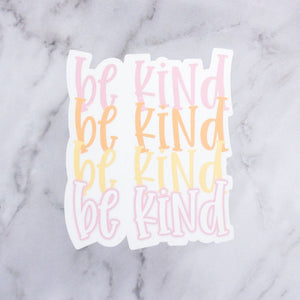 Be Kind Sticker - Sunflower Story Boutique