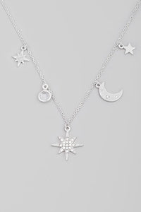 North Star Station Necklace - Sunflower Story Boutique